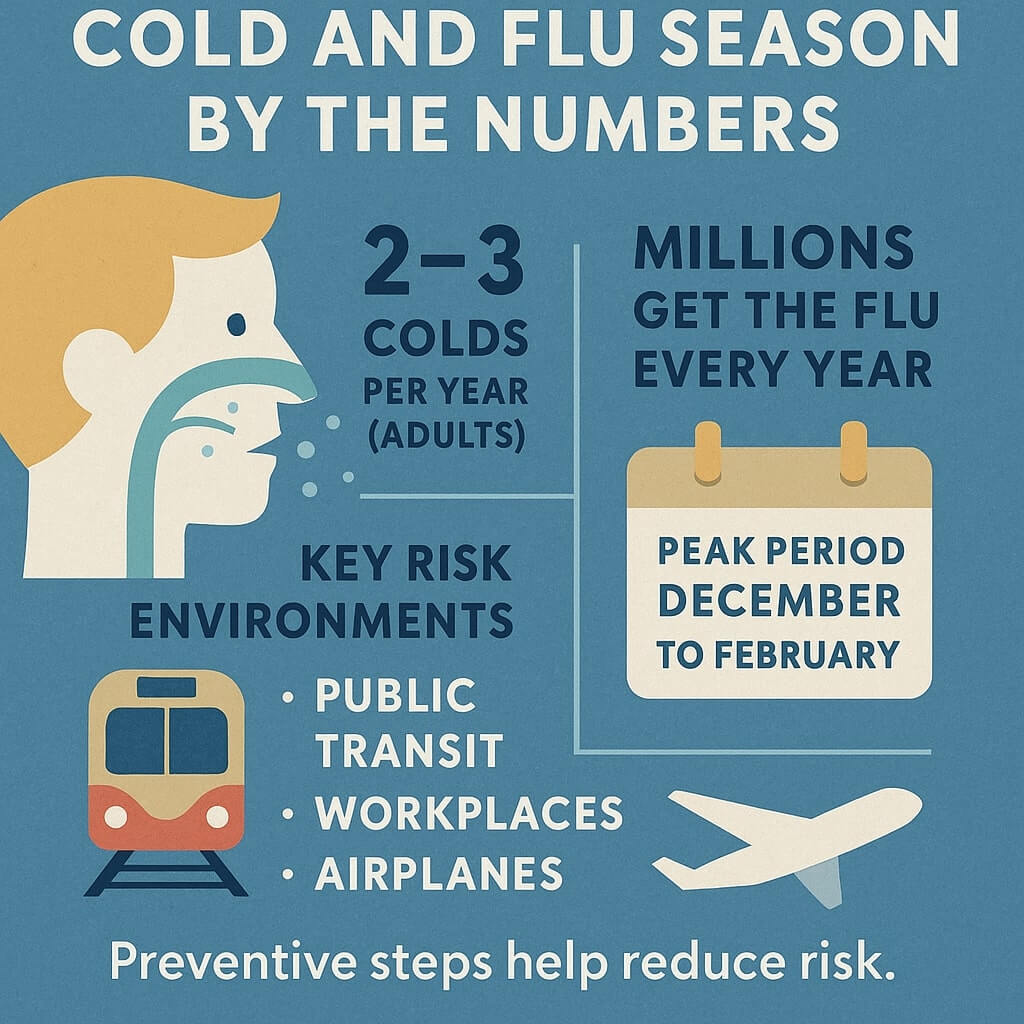 Cold and Flu Season by the Numbers: What the Data Tells Us About Staying Well