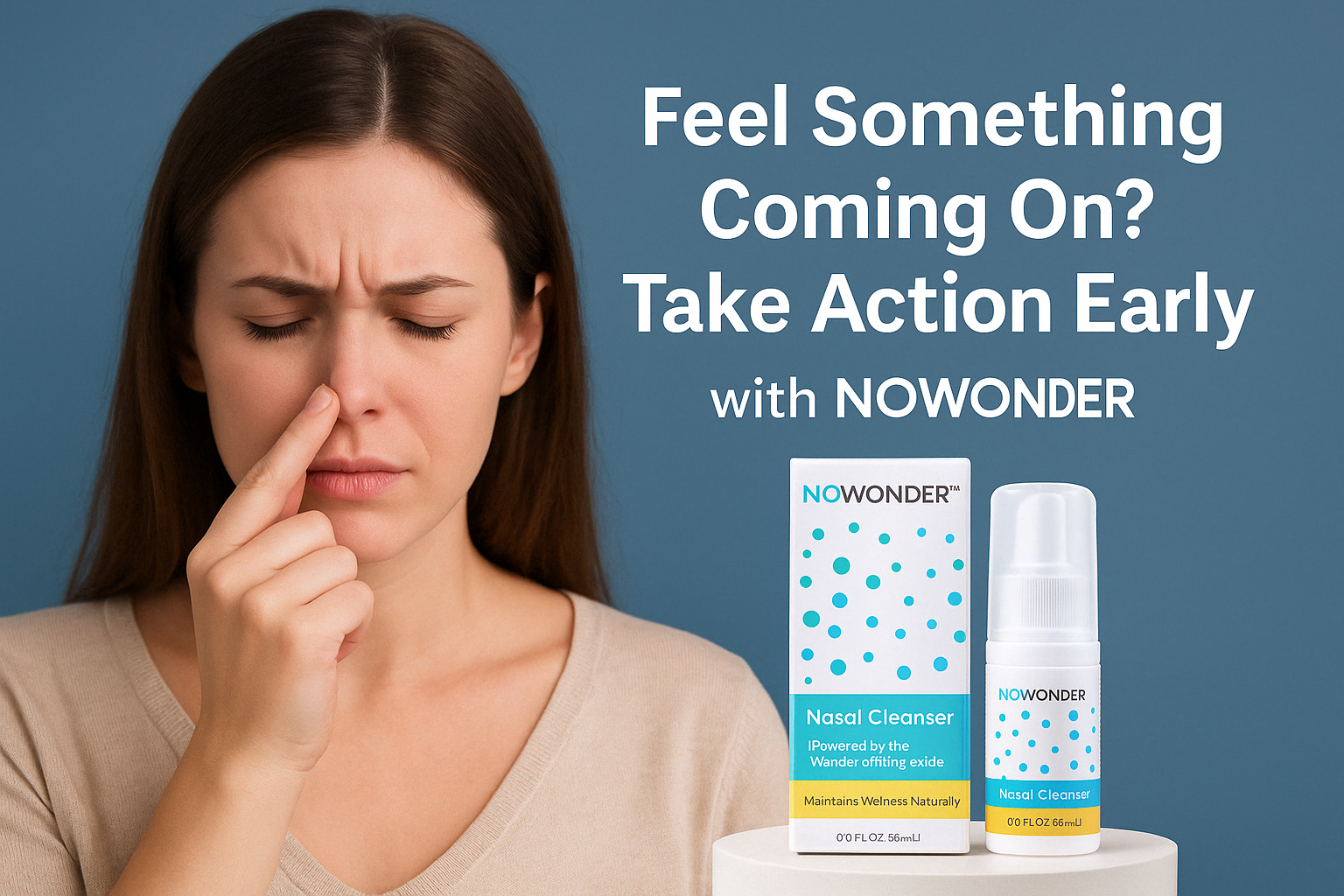 Feel Something Coming On? Take Action Early with NOWONDER
