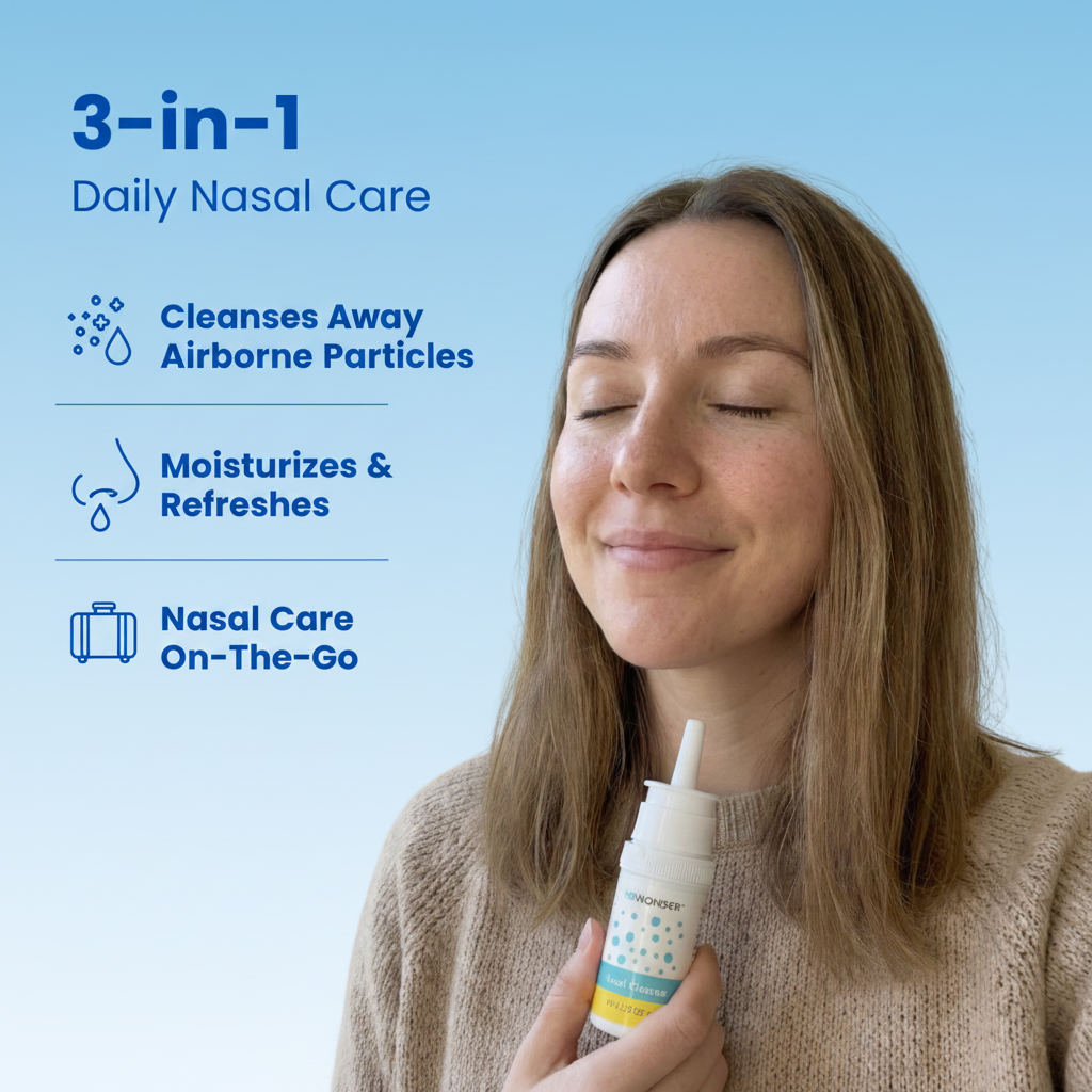 NOWONDER nasal care spray bottle 