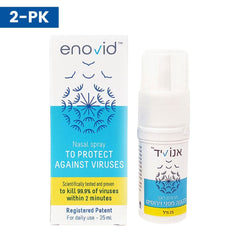 2-PACK Enovid SaNOtize Nitric Oxide Nasal Spray (NONS)