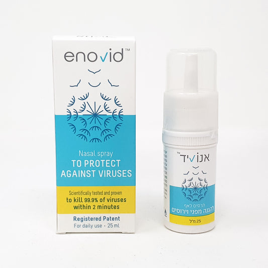 4-PACK Enovid SaNOtize Nitric Oxide Nasal Spray (NONS)